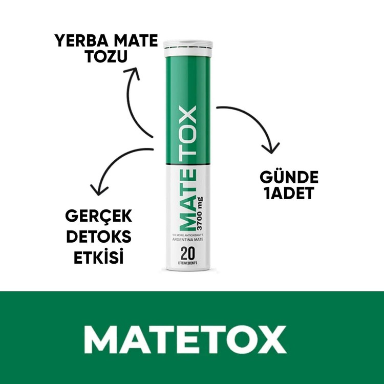 Nedox Matetox Detoks 20 Efervesan Tablet