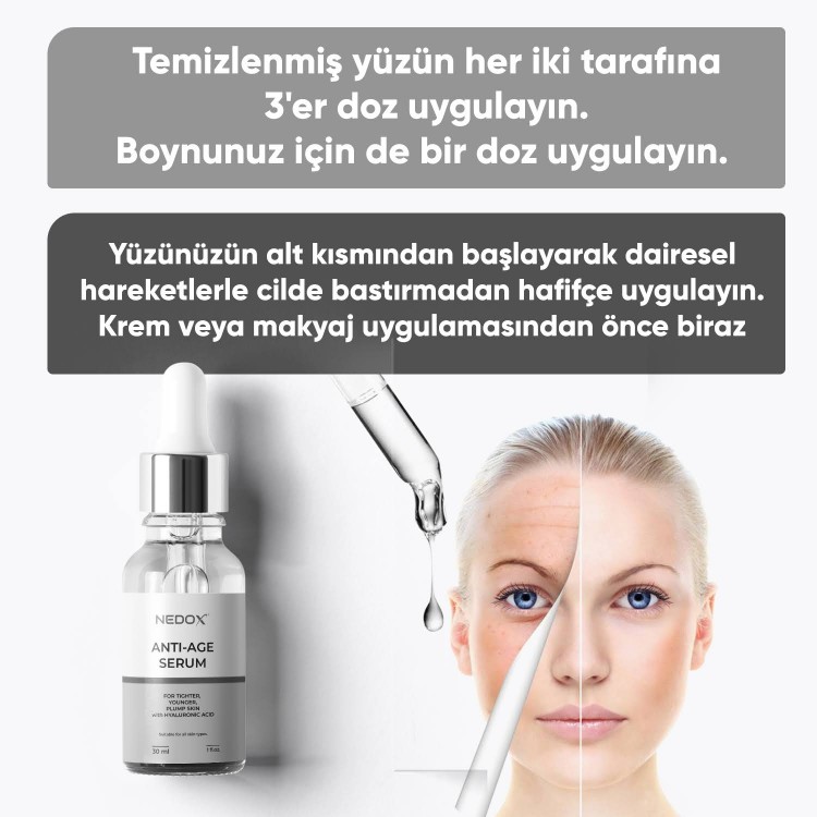 Nedox Anti-Age Etkili Yaşlanma Karşıtı Serum